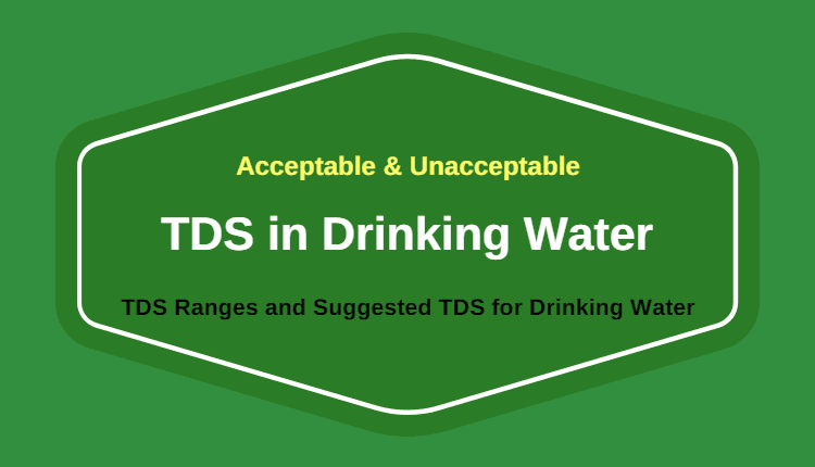 TDS in Drinking Water