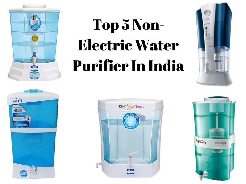 non electric water purifiers