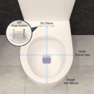 How To Measure a toilet seat to replace a toilet seat 