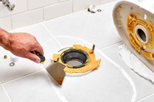 toilet installation : improve the flange