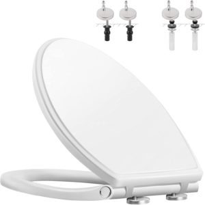 Bath Royale Toilet seat - Premium Round Shape in White