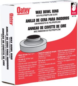 Oatey 31194 Heavy Duty Wax Bowl Ring with Sleeve