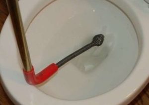 Plunbing Snake To Plunge A Toilet