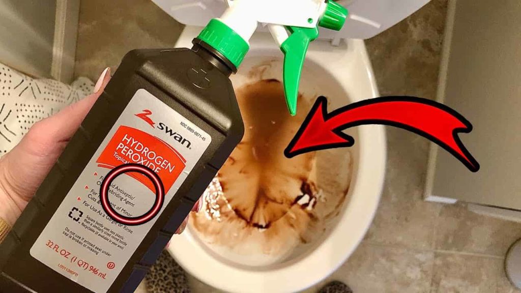 Rinse with Hydrogen Peroxide   